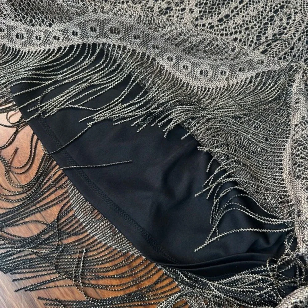 Venus Lace Dress Cold Shoulder‎ Fringe Party Cocktail Dress